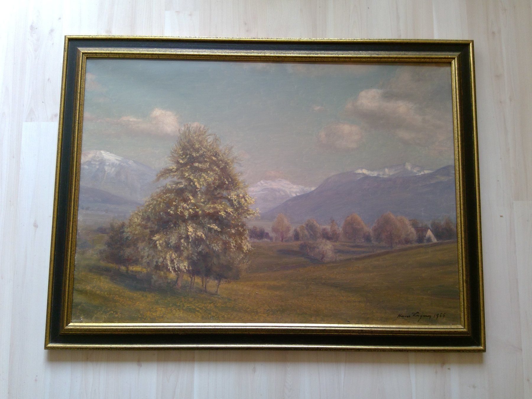 Dipinti: Ölbild Landschaft von Hans Wagner – Usato da Orpund venduto da Ricooder