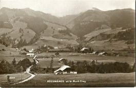 Rossinière et le Mont Cray