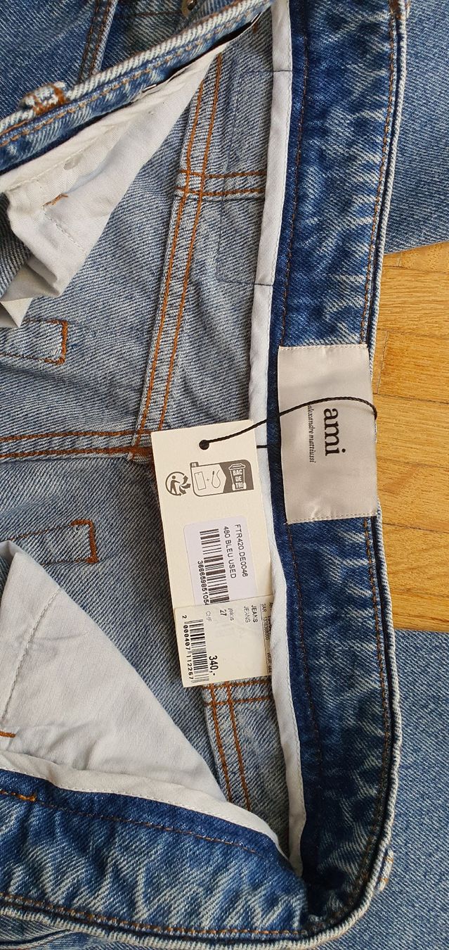 Jeans: Ami Paris Jeans – Nuovo e nell'imballaggio originale da Basel venduto da Kristal4 8