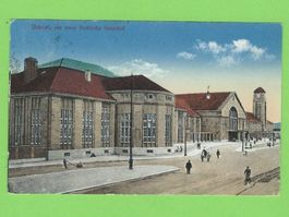 Basel, der neue Badische Bahnhof