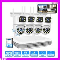 4K WLAN Überwachungskamera Set 8CH NVR Kit mit Nachtsicht
