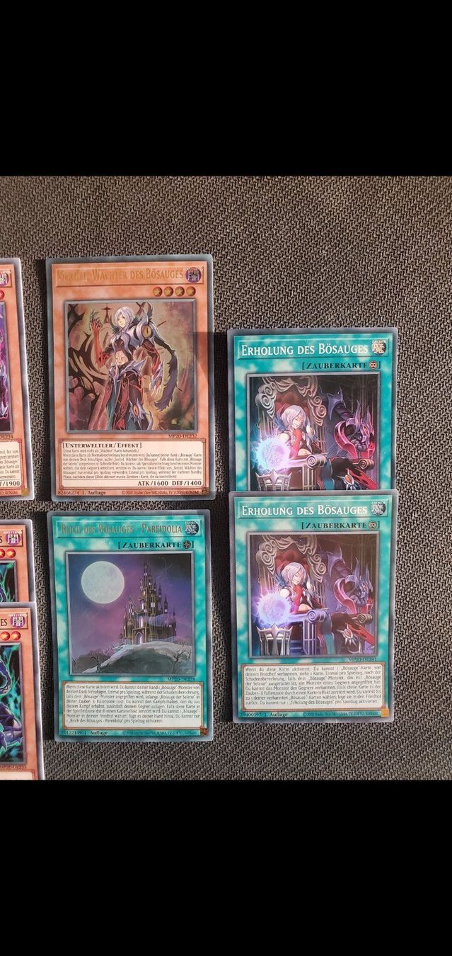 Yugioh Carte collezionabili: Yugioh Bösauge Set – Nuovo (secondo la descrizione) da Opfikon venduto da Steins_Siedlung 1