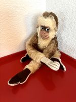 Steiff Tier Gibbon Affe 1960er Mohair Dralon Plüschtier TOP!
