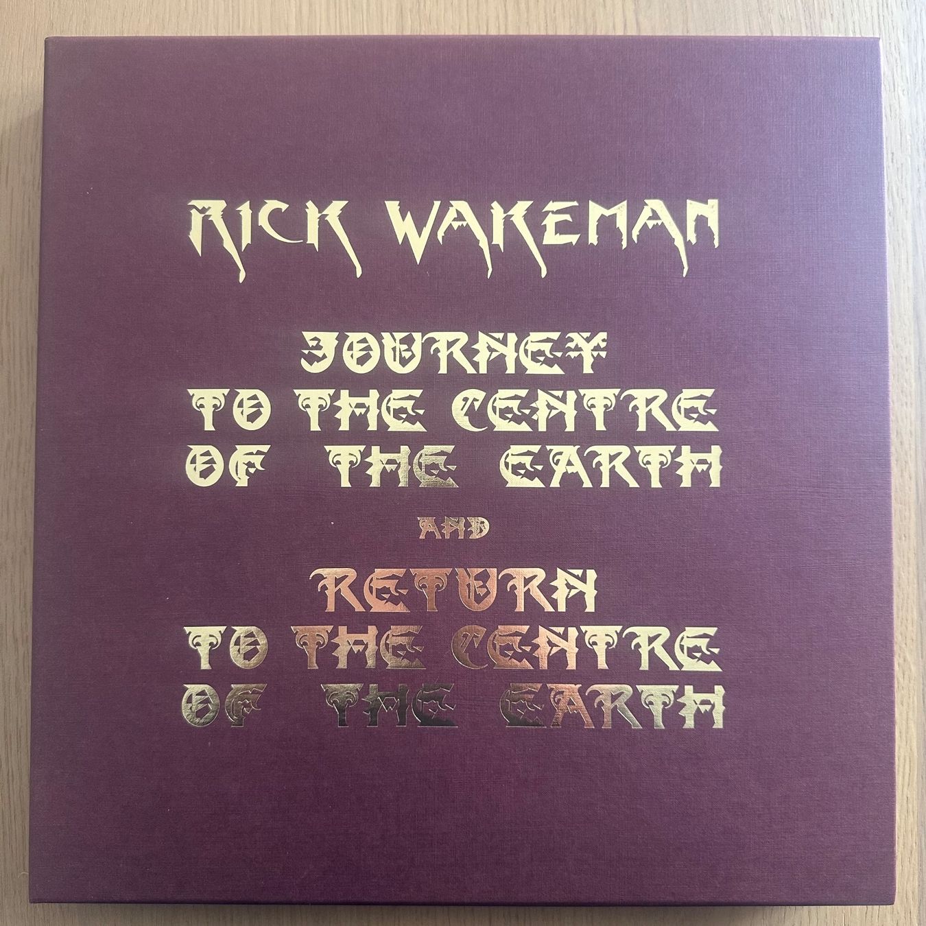 Vinyles: Rick Wakeman – Journey and Return to.. - 4LP + 2CD + Book – D'occasion à Caslano par campo_santo