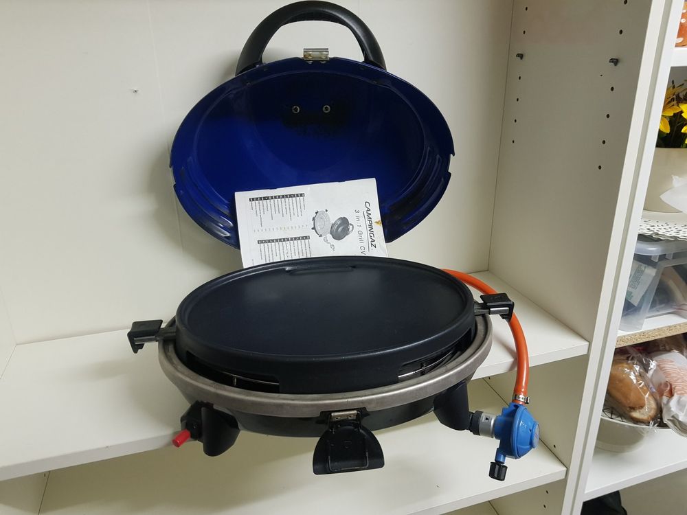 Gasgrill Campingaz 3 in 1 Grill, klein, mobil Kaufen auf Ricardo
