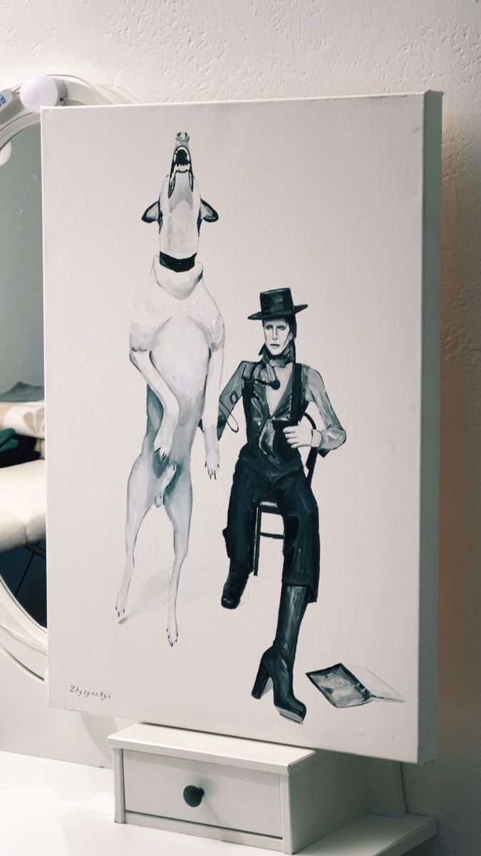 Poster & Bilder: David Bowie art, Unikat – Gebraucht aus Aathal-Seegräben von ray_x7lz 3
