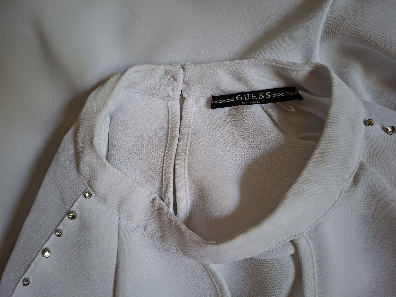 Guess Blusen: GUESS Bluse weiss Gr. L – Gebraucht aus Barzheim von spitz01 5