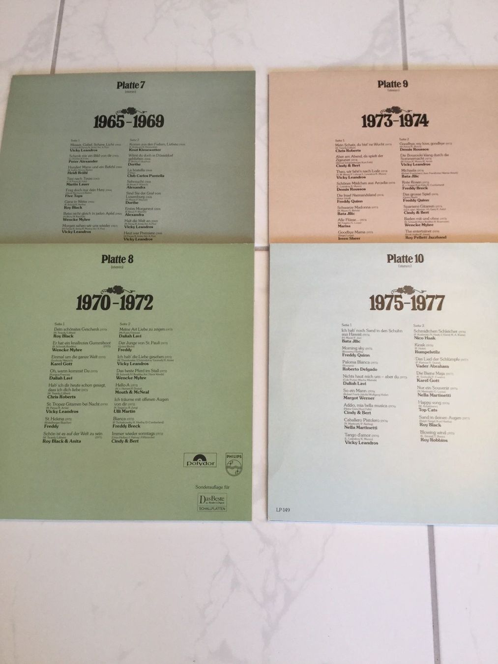 Dischi in vinile: Vinyl LP Sammlung DAS WAREN NOCH ZEITEN – Nuovo (secondo la descrizione) da Kriens venduto da silo03 2