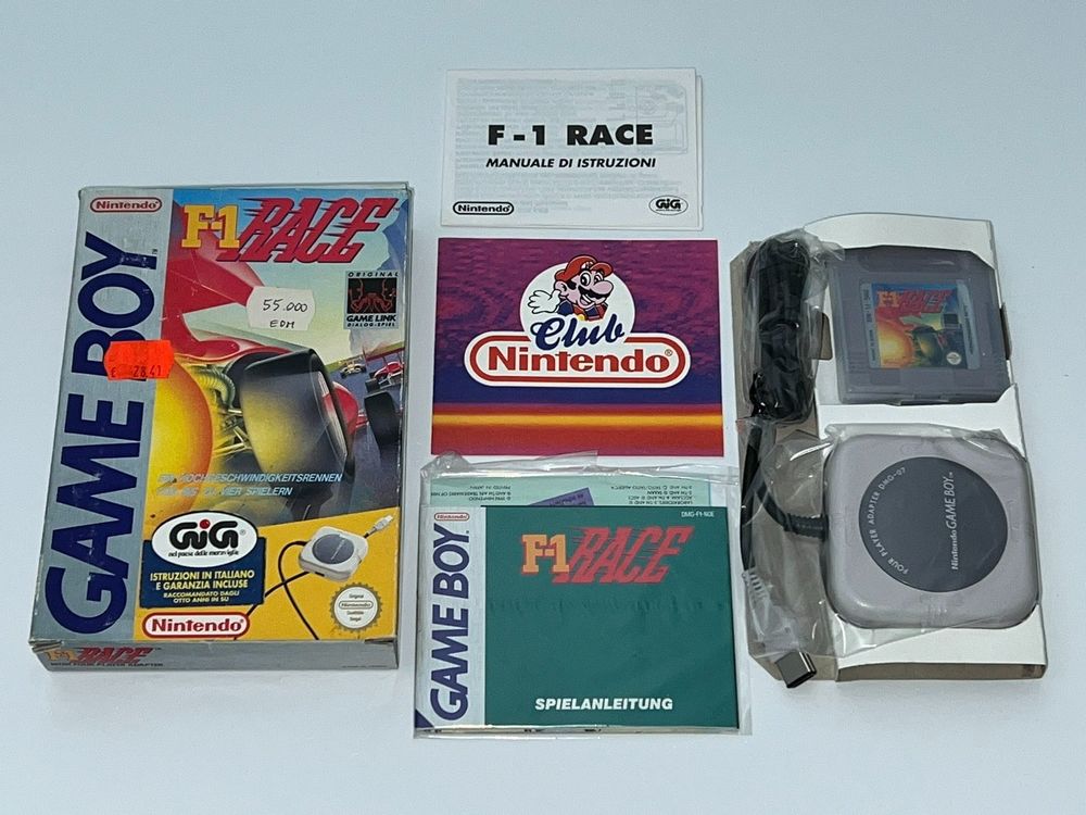 Nintendo Game Boy Classic (GB) Spiel - F-1 Race (OVP) (Gebraucht) in ...