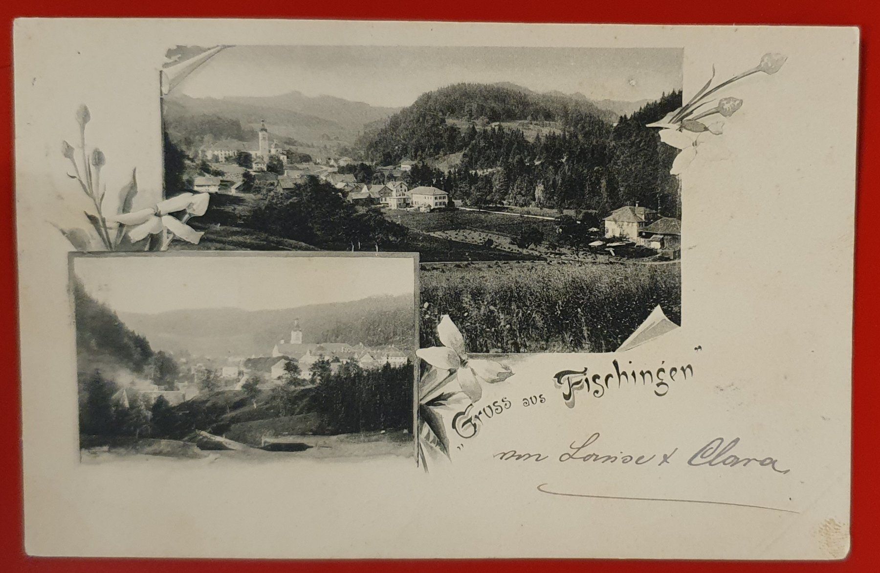 Cartoline postali: Gruss aus Fischingen 1899 – Usato da Kreuzlingen venduto da Rschweiz1