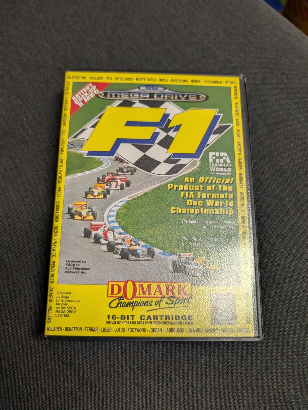 Spiele: F1 Sega Mega Drive – Gebraucht aus Giubiasco von Ticinerd