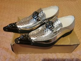 Party Schuhe Silberfarben gr. 40