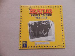 Single brit.Kult Rock Pop Band The Beatles 1976 Ticket to ..