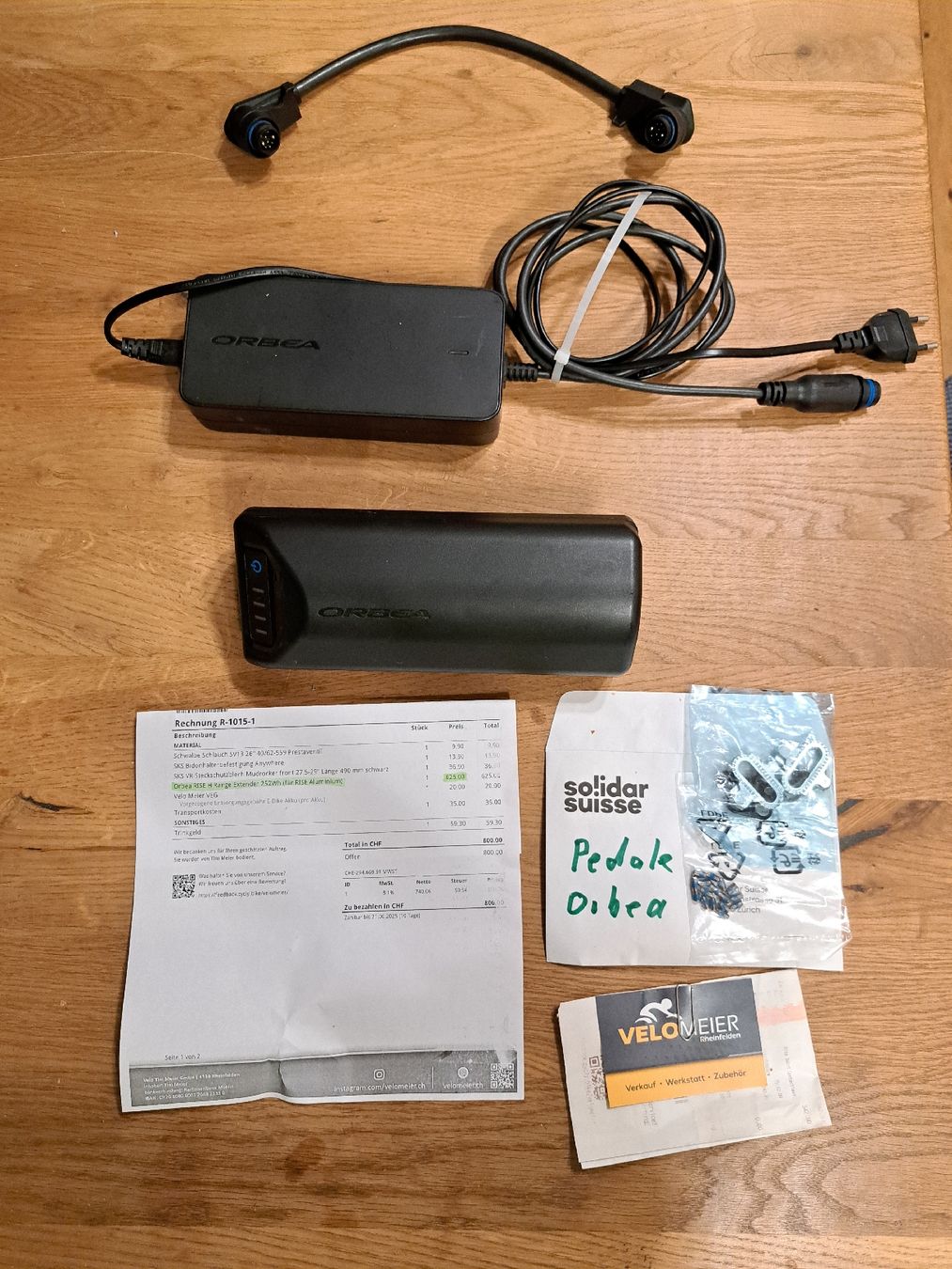 Orbea Akkus: Orbea RISE H Range Extender 252Wh Akku mit Ladegerät – Neu (gemäss Beschreibung) aus Pratteln von mab_f2fz