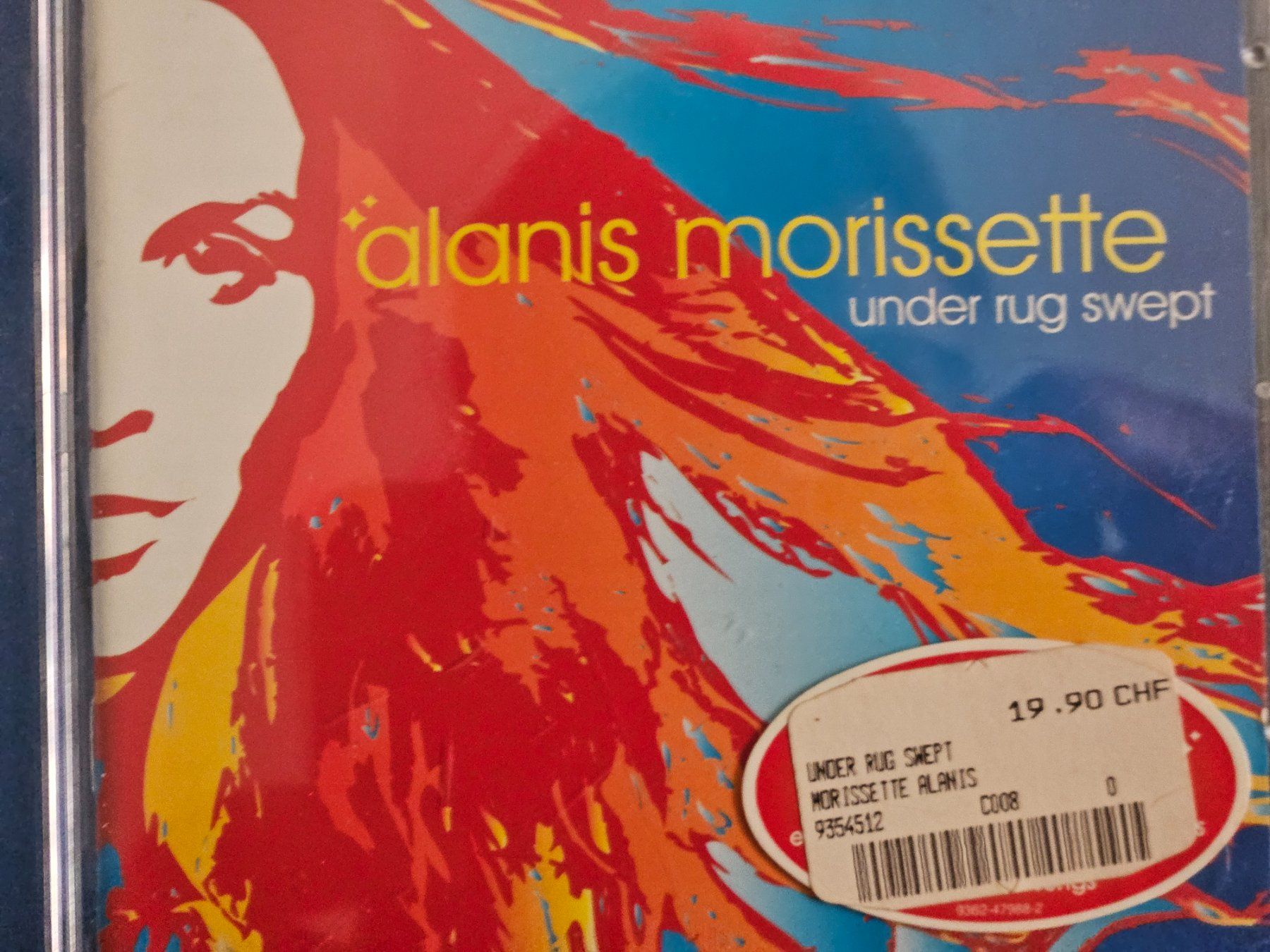 CD: Alanis Morrisette, Under rug swept – Usato da Zürich venduto da lorenzo167
