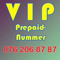 VIP PREPAID-NUMMER 076 206 87 87 zum HAMMER-Preis!