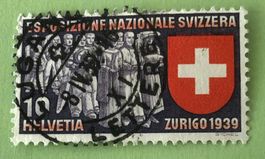 Nr.219 mit VollStempel Lugano