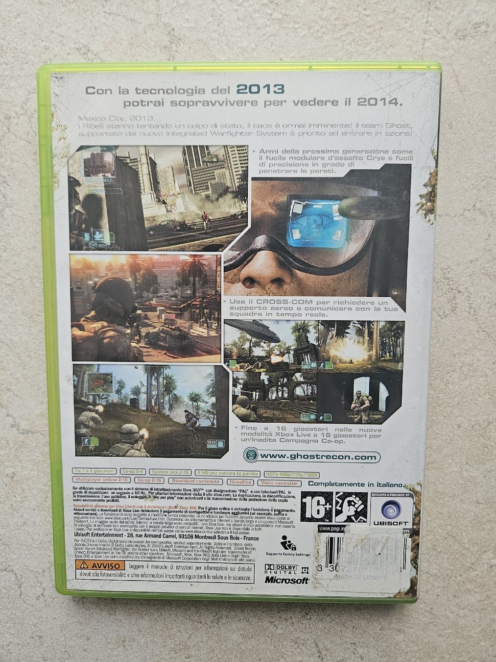 Spiele: Ghost Recon Advanced Warfighter – Gebraucht aus Buchs SG von S1879G 1