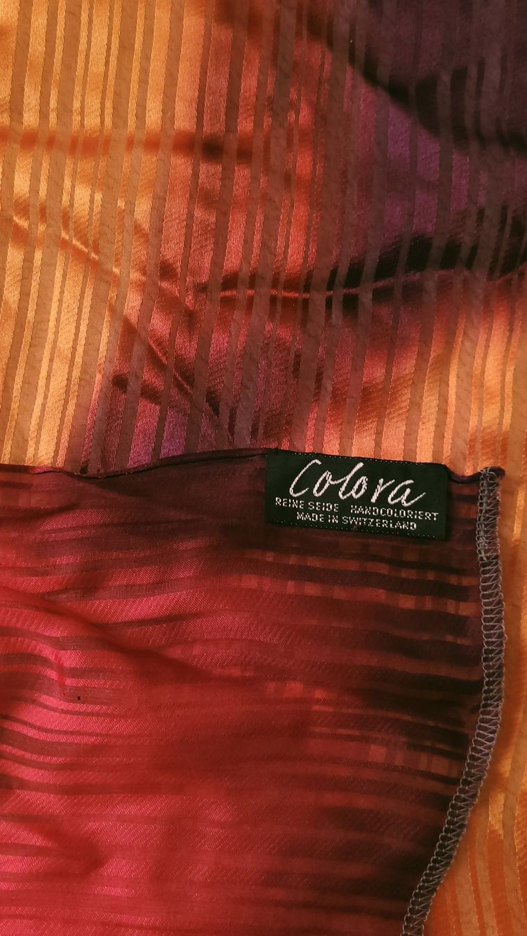 Colora Foulards, Tücher & Schals: Colora Seta Foulard ca. 55 x 55cm – Neu und originalverpackt aus Füllinsdorf von Sunnebliemli7 1