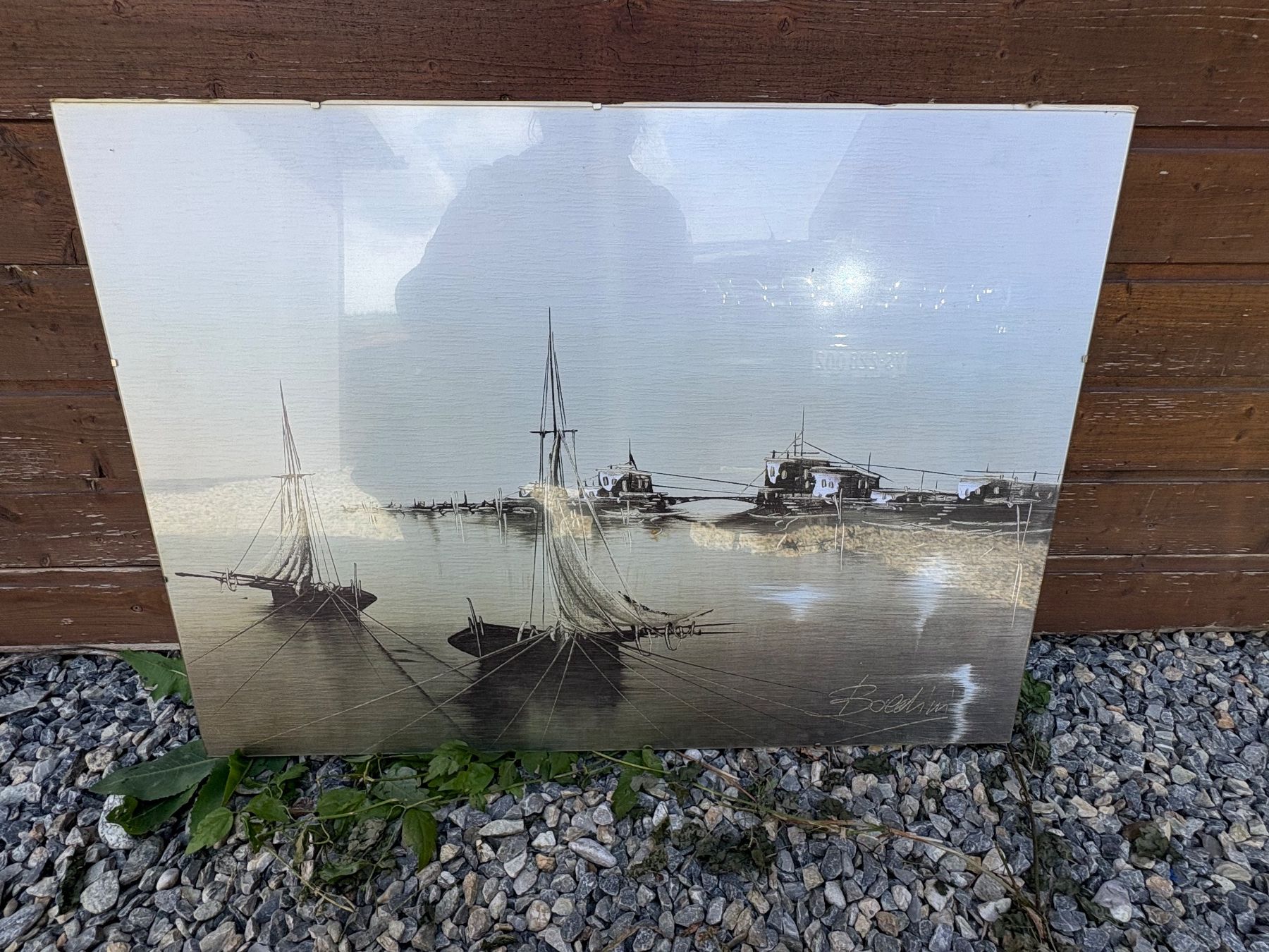Tele & Cornici: Tableau image bateaux – Usato da Grône venduto da natatou