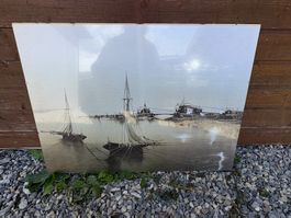 Tableau image bateaux