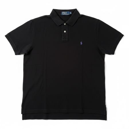 Polo Ralph Lauren Noir Custom Fit Logo Violet Coton - XL #49