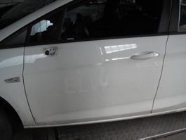 Opel Astra K Kombi Türe vorne links Fahrerseite  weiss