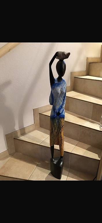 Figuren: Statua in legno altezza 1 metro – Gebraucht aus Cadempino von rin_j5yh