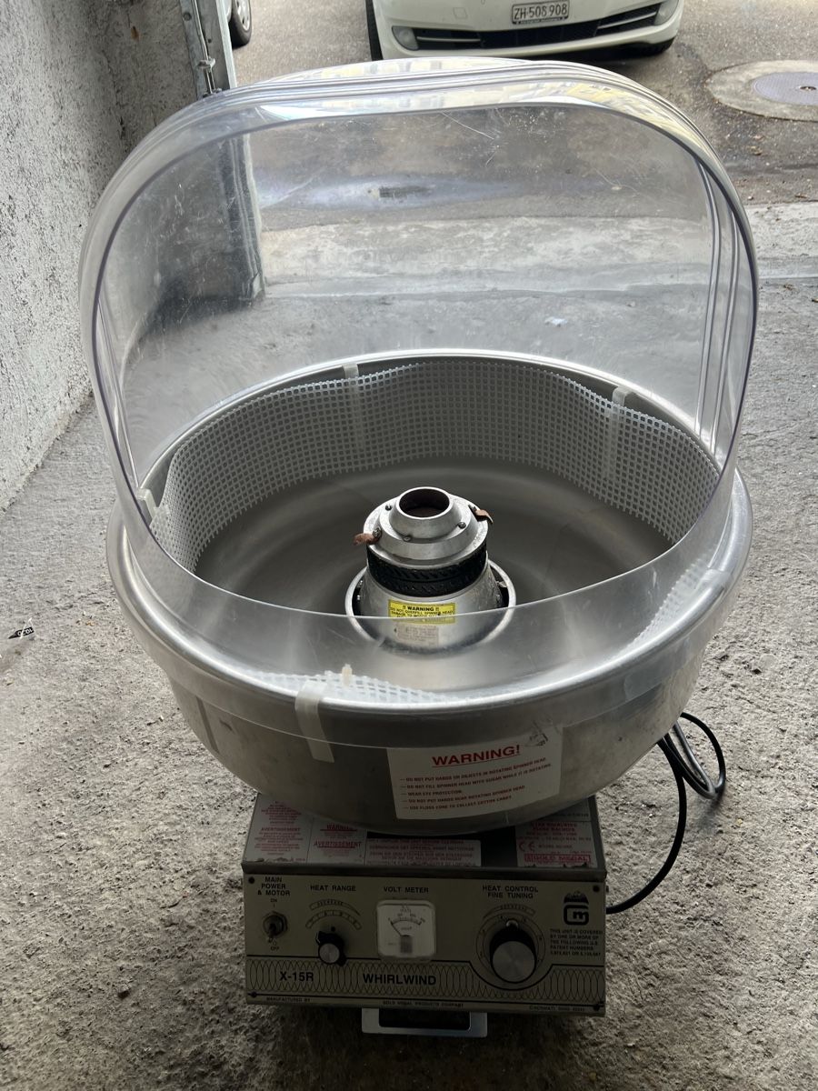 Ggm Gastro Elettrodomestici da cucina: Whirlwind Zuckerwattemaschine  – Usato da dietikon venduto da amel123 1