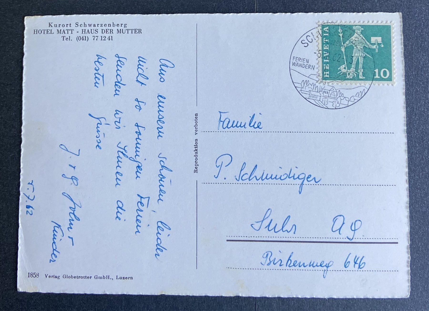 Cartoline postali: 3  AK  Kurort Schwarzenberg – Usato da Böckten venduto da Hansi36 5