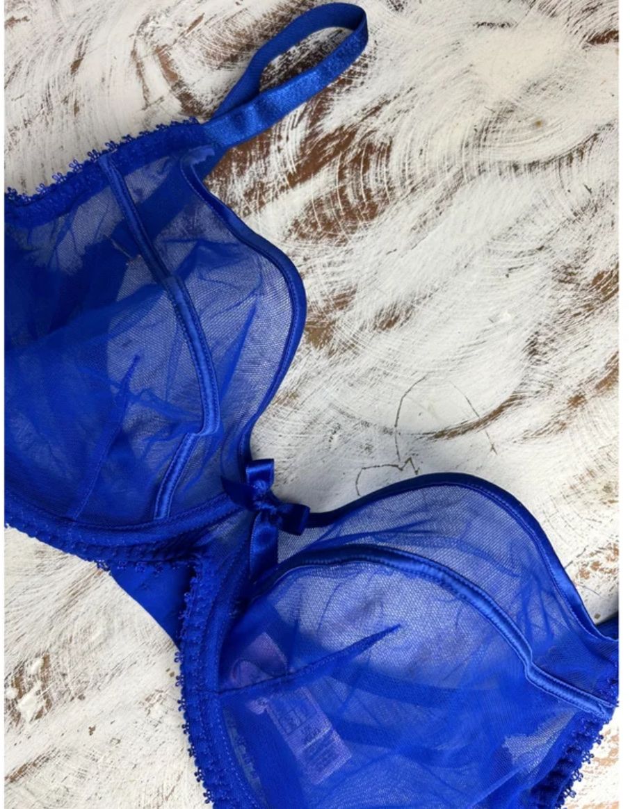 Altra biancheria intima: Blue Lingerie Set EU 70D, transparent & elegant – Usato da Zürich venduto da kas_g26m 5