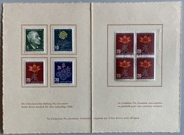 Pro Juventute Geschenkheft 1947 limitierte Auflage 64/1500