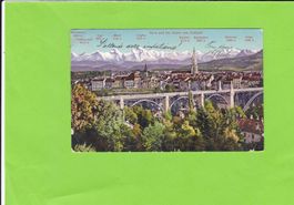Bern und die Alpen--1909 ab Schwarzenburg