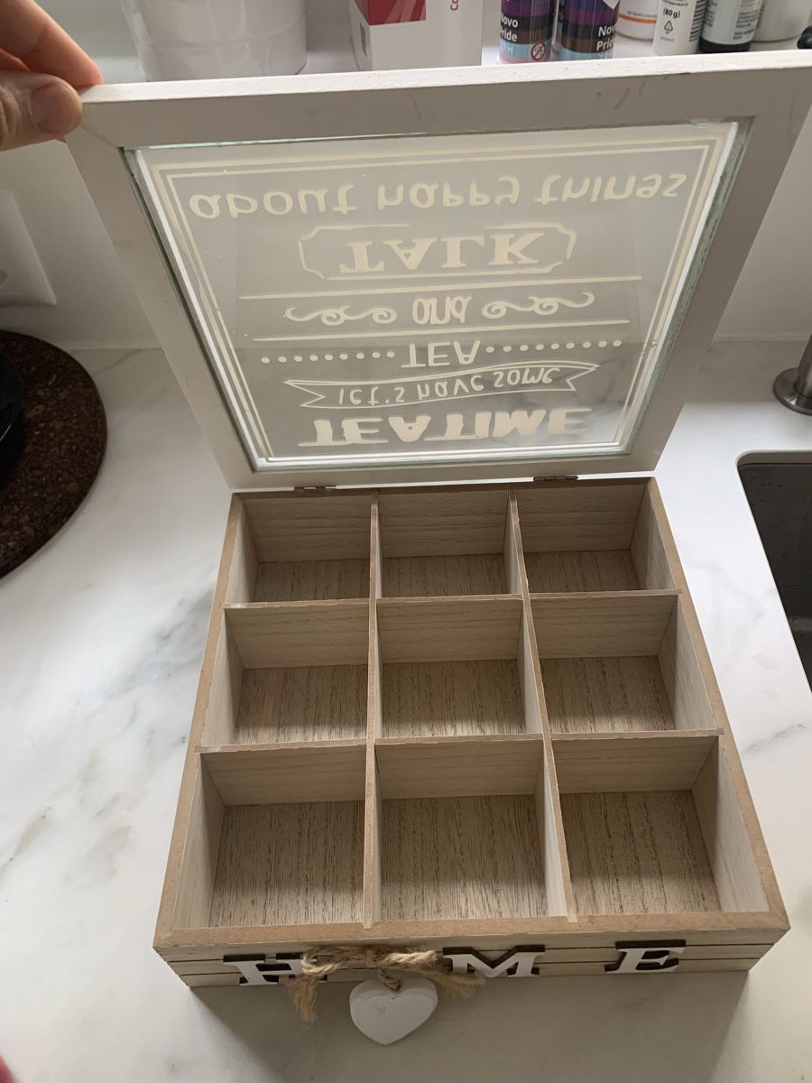 Contenitori & Simili: KITCHEN: Tea wood box dispenser/ tea organiser – Usato da Zürich venduto da Angela_Fashion_Lover 1