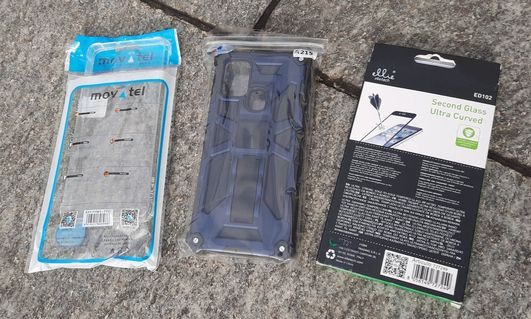 Samsung Cover & Protezioni schermo: Samsung A21S Schutzhülle 2x Schutzglas – Nuovo (secondo la descrizione) da Watt venduto da Gubrist 1