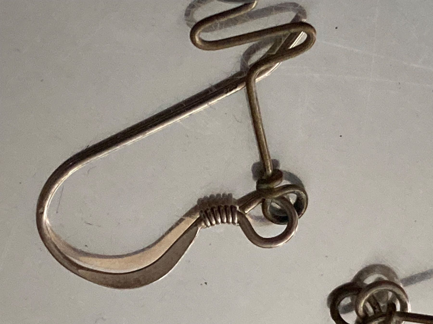 Orecchini pendenti & Orecchini a lobo: Boucles d’oreilles avec perles hématite – Usato da Marly venduto da Antigona71 3
