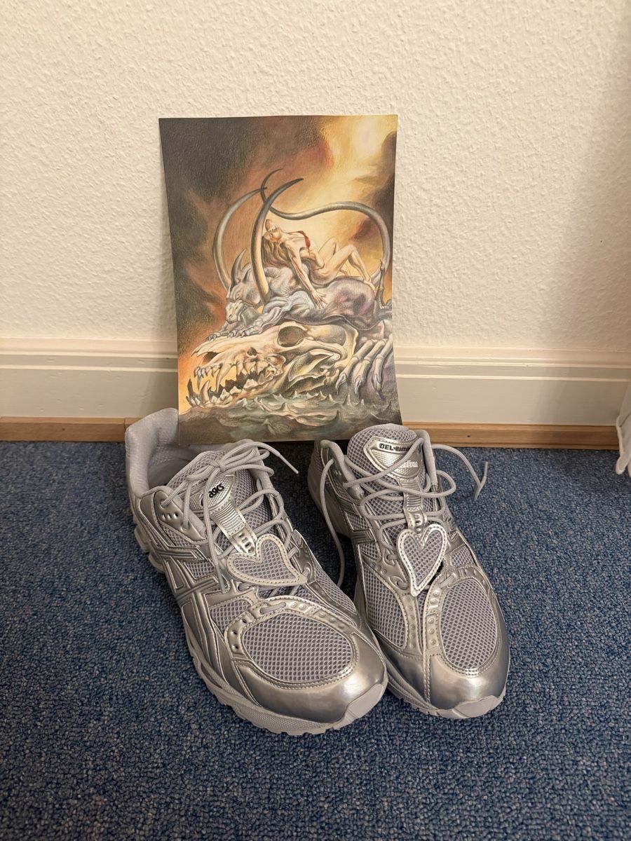 Asics Scarpe da uomo: Asics Nimbus 10.1 silver kimhekim special edition – Nuovo (secondo la descrizione) da Basel venduto da ger_98vb