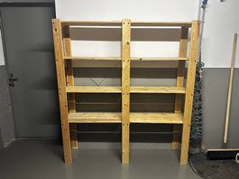 Holzregal IKEA