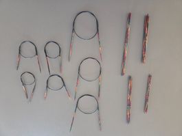 Stricknadeln Nadelspiel+Rundstrick - Lana Grossa Design Holz