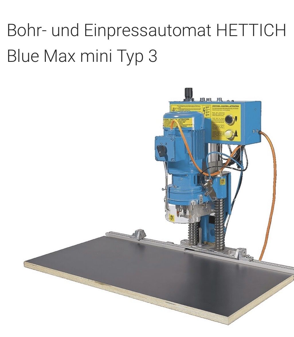 Hettich Tutte le macchine: Topfband bohrmaschine – Usato da Gurmels venduto da ale_8ld7 3