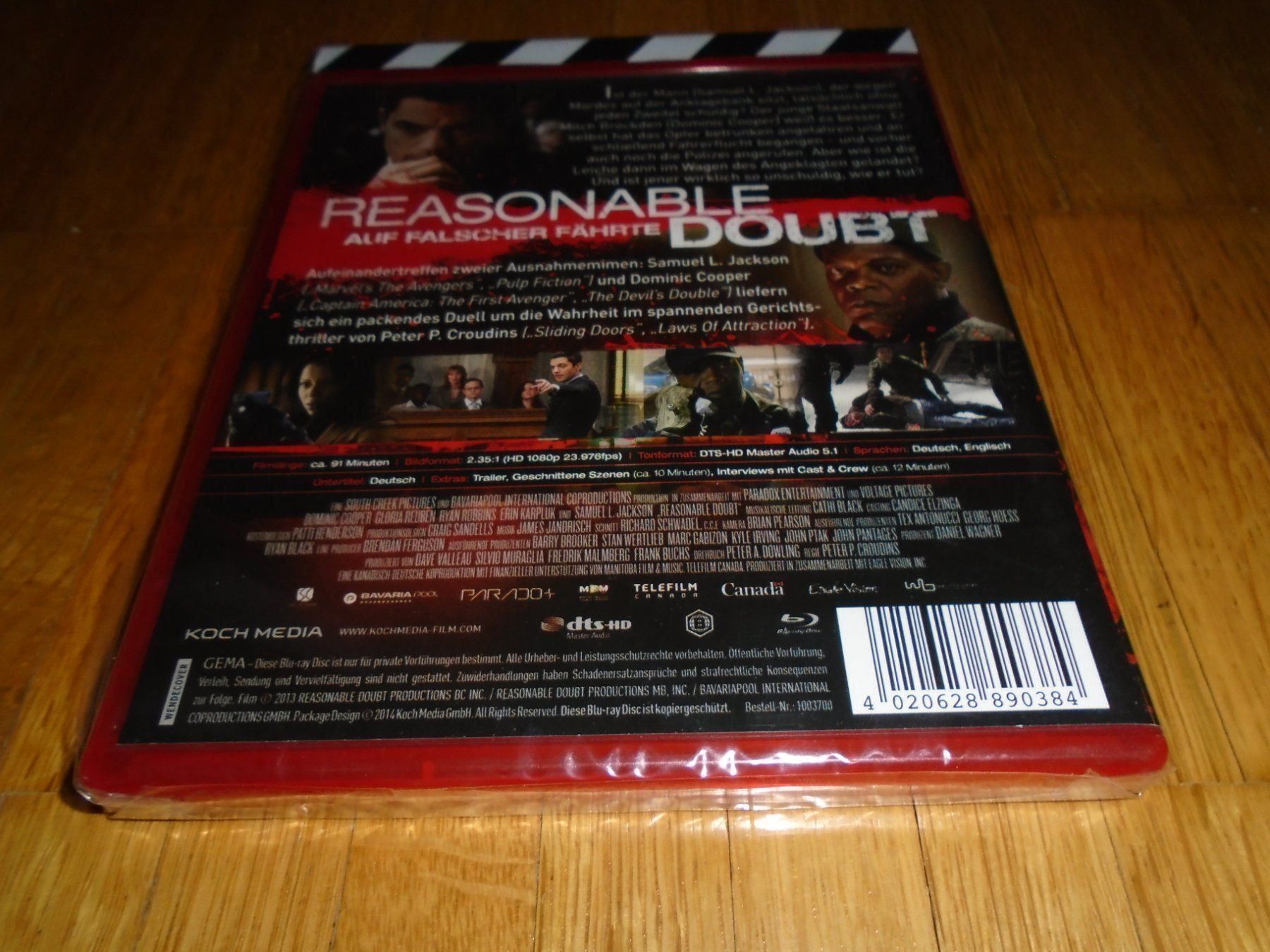 Alle DVDs: Reasonable Doubt - BLU-RAY - UNCUT – Neu und originalverpackt aus Basel von havsok 1