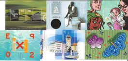 6 Div. Blocks (Schweiz Postfrisch **