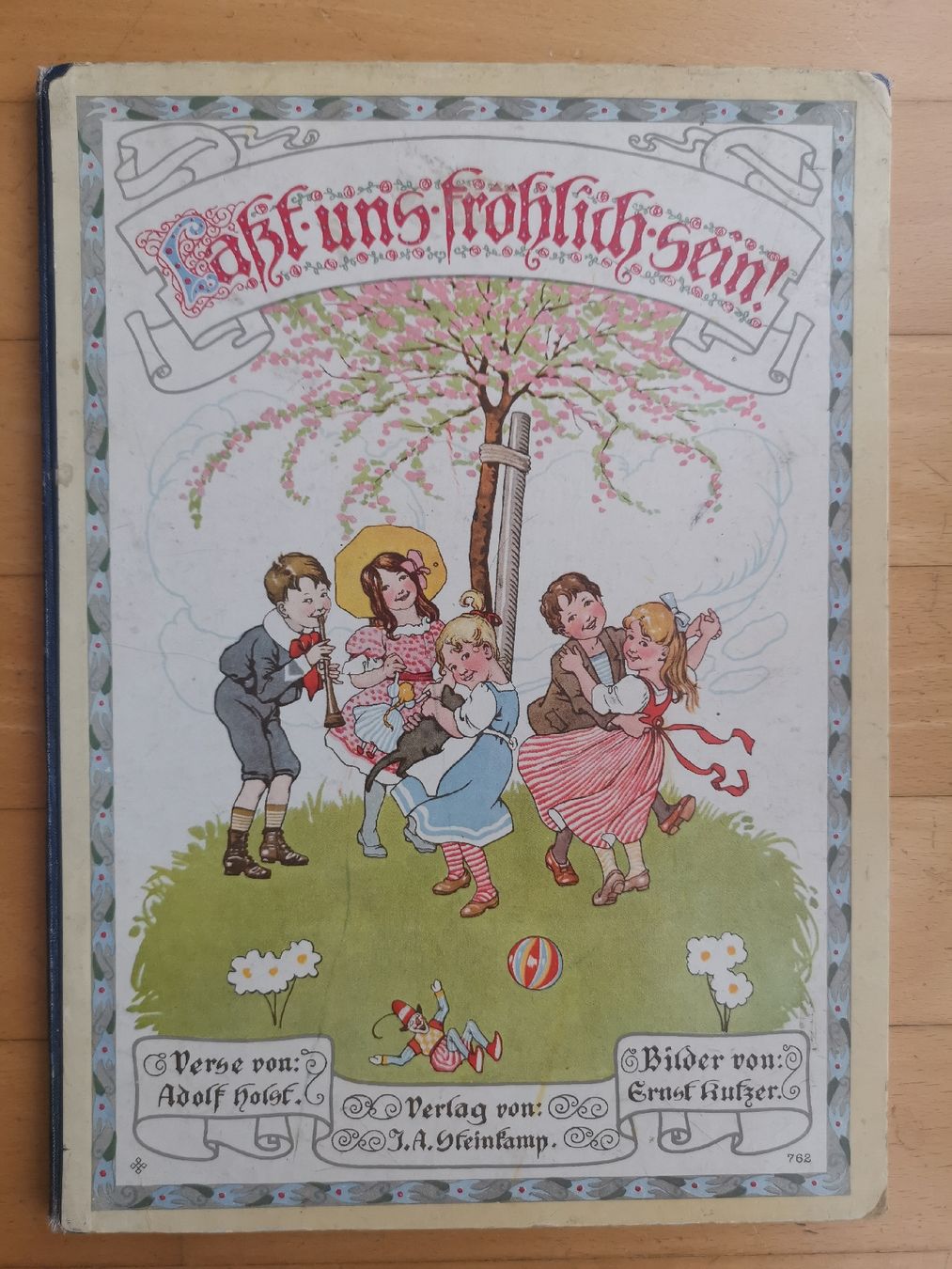 Libri: altes Bilderbuch " lasst uns fröhlich sein" – Usato da Egg b. Zürich venduto da Pronsch