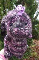 Handgestrickten Dragon Drachen 39 cm  OOAK Dekor