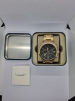 Fossil Herren Uhr Chronograph Gold Optik Neu