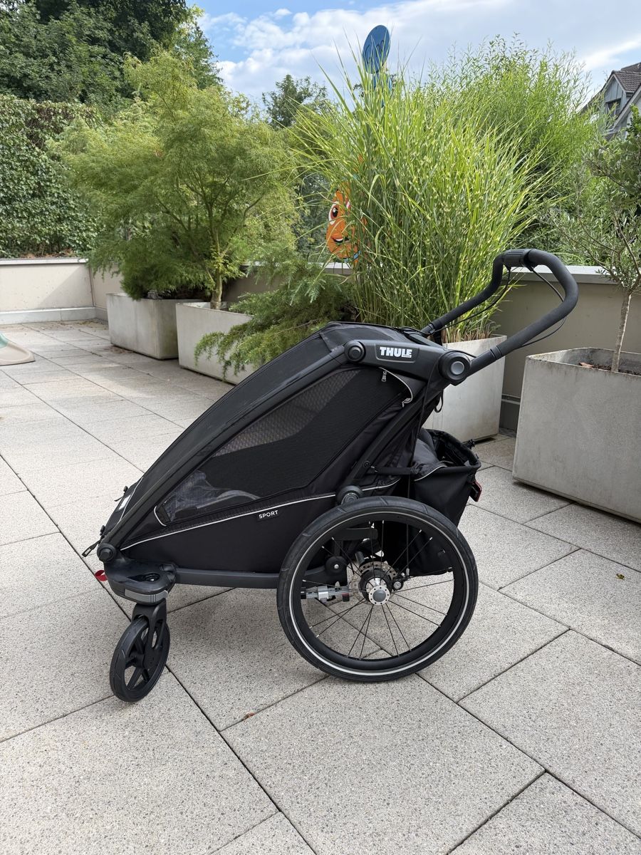 Thule Rimorchi: Thule Chariot Sport – Usato da Urdorf venduto da CelineMu 2
