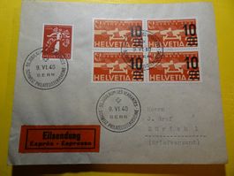 9.VI.40.50 JUBILÄUM DES VERBAN DES SCHWEIZ. PHILATELISTENVER