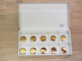 10 Stk. Armbanduhr Fass-Gehäuseböden PLAQUÉORG LF