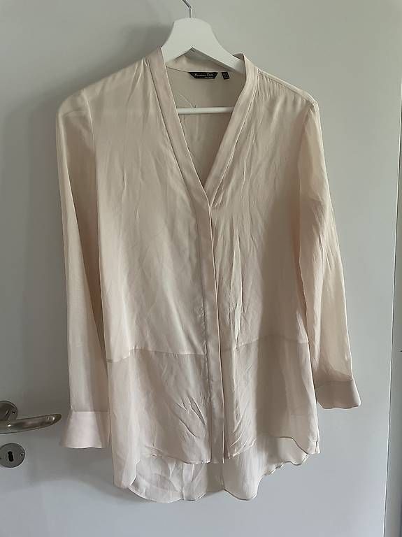 Camicette: Massimo Dutti Seidenbluse puderrosa, Gr. 36 – Usato da Zürich venduto da Ineselisabeth