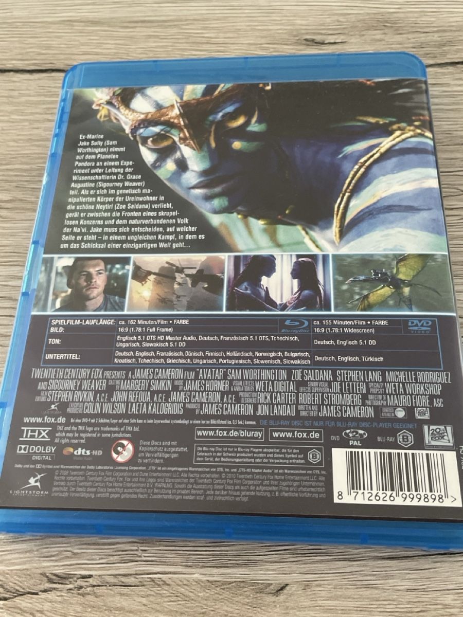 Tutti i DVDs: Avatar Aufbruch nach Pandora – Nuovo (secondo la descrizione) da Selzach venduto da adr_8mst 1
